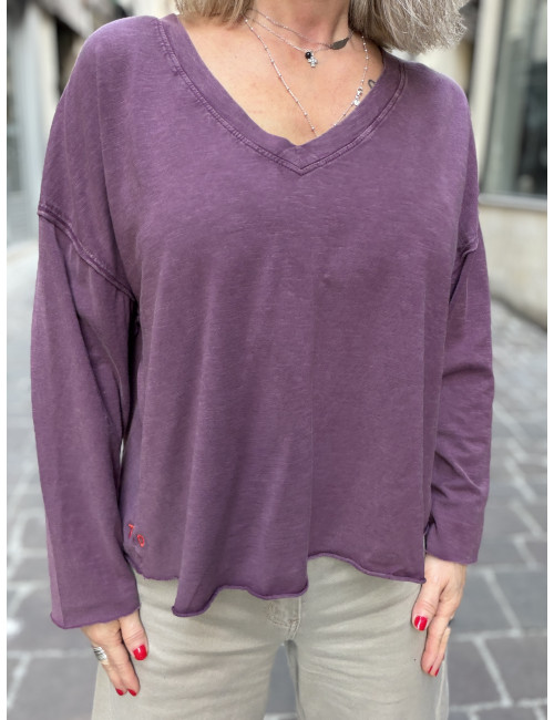 Tee Shirt VOLTAIRE cocoa One Tee