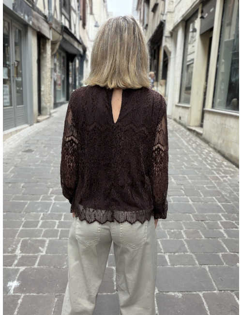 BLOUSE SOLVEJ java Cream