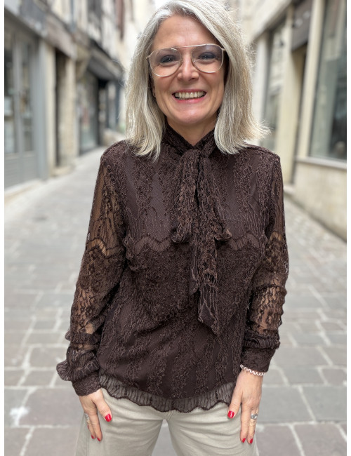 BLOUSE SOLVEJ java Cream