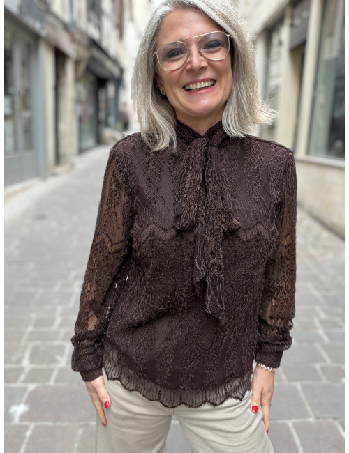BLOUSE SOLVEJ java Cream
