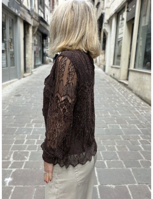 BLOUSE SOLVEJ java Cream