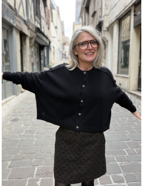 Gilet AZMARA  noir Orféo