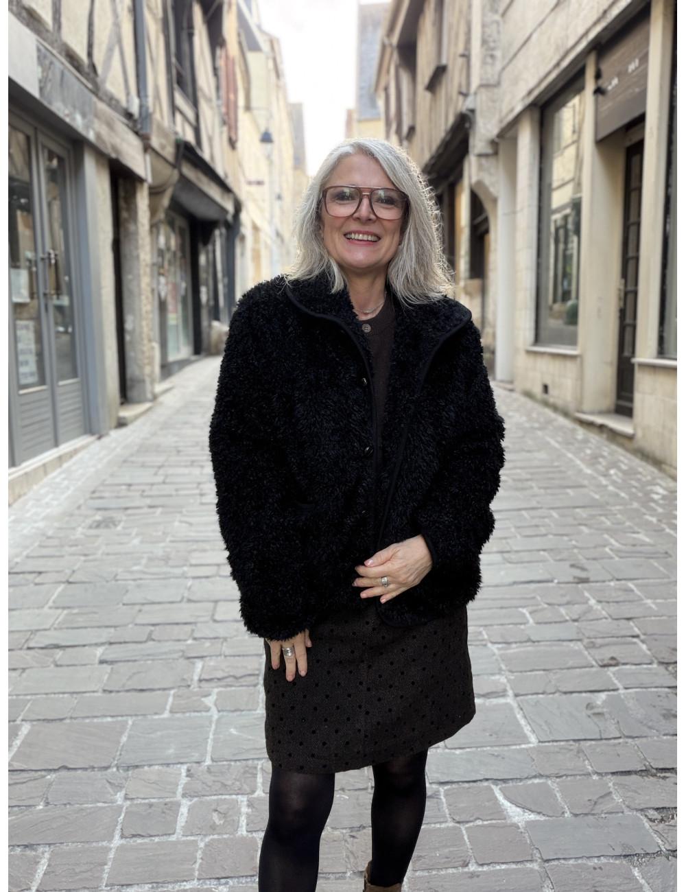 Veste VERONA noir Etymologie