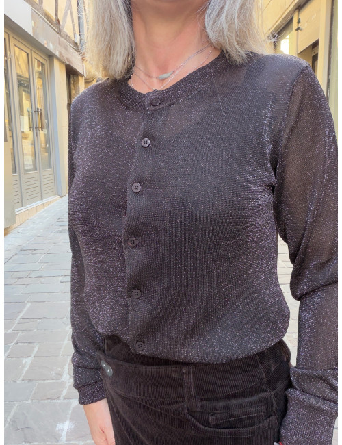 Cardigan SHIRLEY chocolat Msch Copenhagen