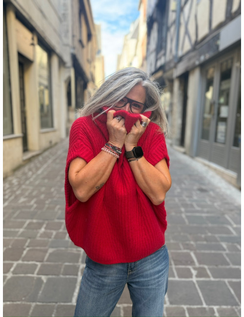 Pull DOUDOU red karma Koma